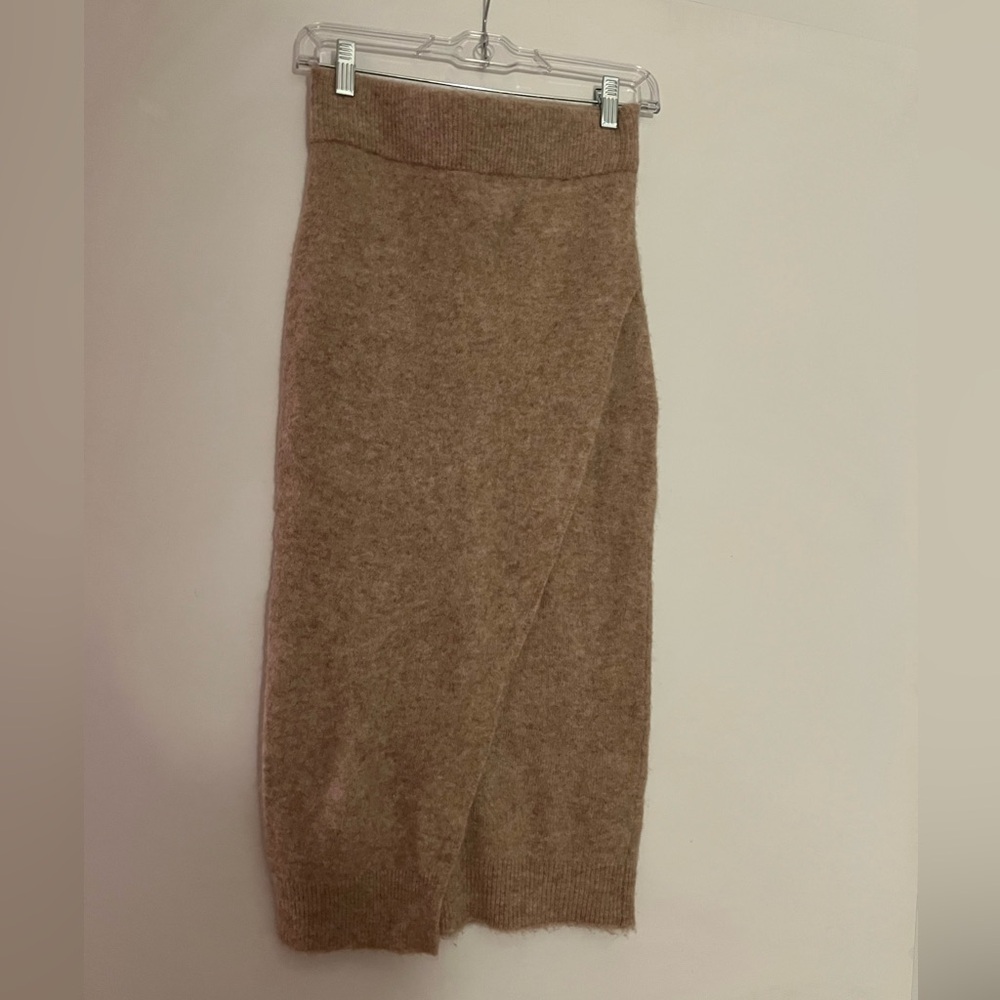 Zara Sweater Wrap Skirt